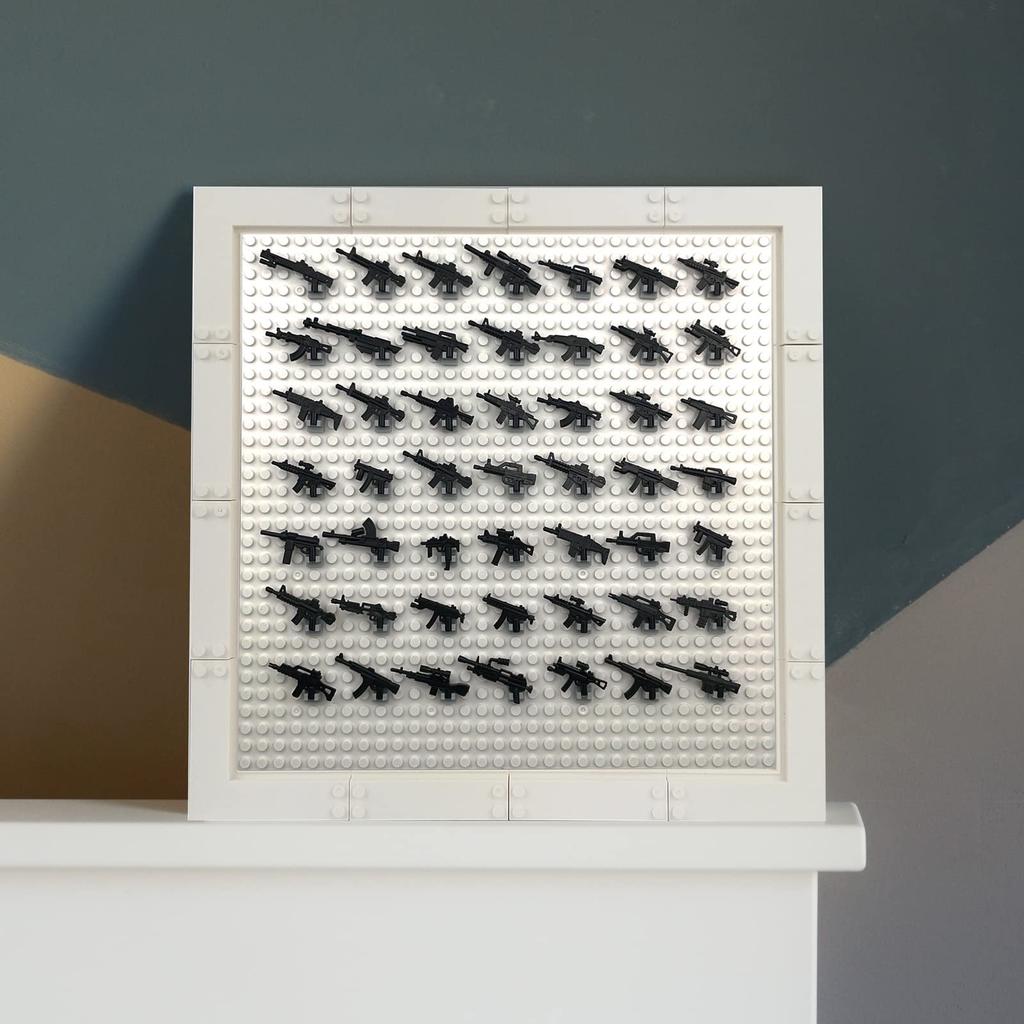 Części Broń Wojskowa II Wojna Światowa Sprzęt Operacyjny Armii Akcesoria Żołnierz SWAT Pistolety i Pancerz Kompatybilne z Głównymi Zabawkami dla Chłopców Ponad 280 Części, Zestaw, Figurki,