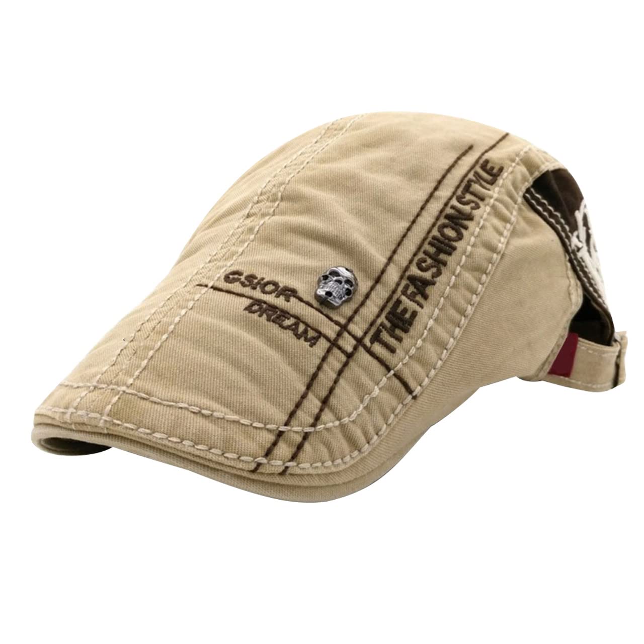 

Охотничья кепка шляпа логотип спорт бег на открытом воздухе мужчины женщины CA595 [Белый Клык] (бежевый) бежевый