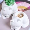 Animal Cat Candlestick Silicone Mold DIY Home Desktop Ornaments Candle Holder Casting Molds Gypsum Resin Crafts Making Tool