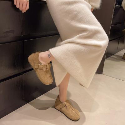 Autumn New Lightweight Muffin Sole Women's Shoes Belt Buckle Casual Fashion Comfortable One-pedal Single Shoes