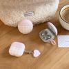 Pink Plaid Grid with Earphone Case For Samsung Galaxy Buds 2 Live Cases for Buds 3 Pro FE Core Soft Headset Cover