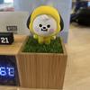 [USED] Not available in Japan, Korea official shop limited BT21 digital desk clock Chimmy