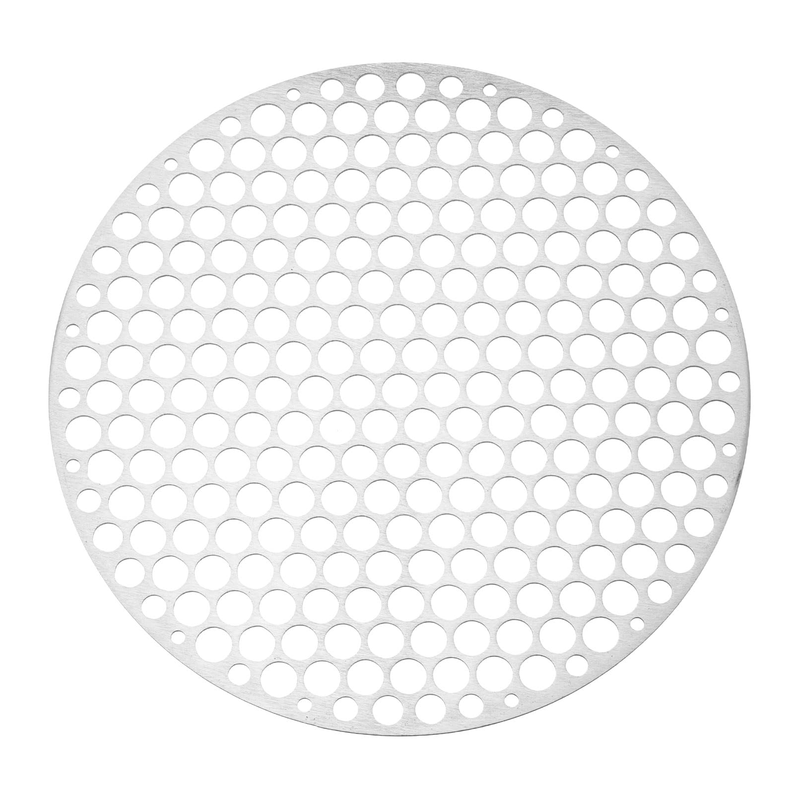 PATIKIL Round BBQ Grill Mesh Plate 8 inches (approx. 20cm) 8 inch серебряный