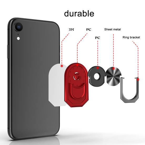 Phone Holder Foldable Use Zinc Alloy Easy To Multifunctional Mobile Phone Car Magnetic