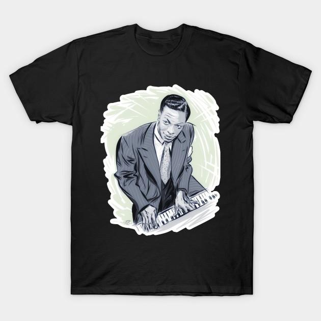 VIntage Stardust Nat King Cole Jazz Pianist A Blossom Fell Sweet Lorraine Shirt Unisex T-Shirt S 1940₽