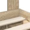 Bed Frame Sonoma 140 x 200 cm Solid Pine Wood