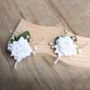Simple Groom Rose Boutonniere Delicate Wedding Accessories Wedding Suit Corsage  Western