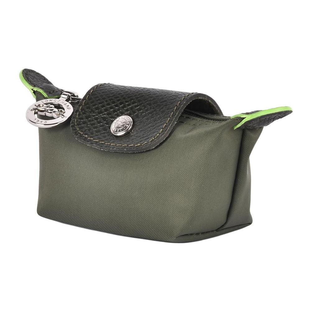 Longchamp Le Pliage Green Eco-Friendly Zipper Canvas Mini Pouch Women pouches 30016919479