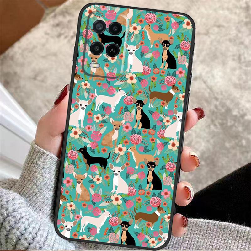 Etui Pies Chihuahua Do Oppo A38 A74 A94 A54 A18 A58 A78 A98 A80 A60 A40 A96 A76 A16 A15 A17 A57 A77 A5 Pro