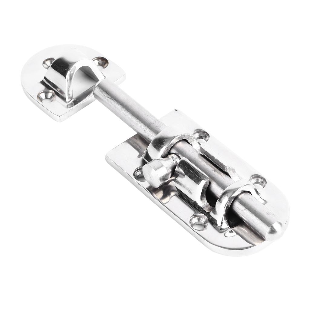 Door Latch Lock 110x38mm 316 Stainless Steel High Accuracy Electrolytic Polishing Process Sliding Bolt Lock