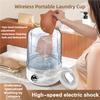 Cordless 1.5L Mini Washer 3600mAh Dual Speed Adjustable for Traveling Socks Underwear Portable Clothes Washing Cups