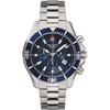 By Grovana Nautilus Chrono Blue Dial Quartz 7040.9135 100M Ceas de bărbați