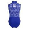 Dziewczęcy trykot baletowy bez rękawów koronkowy kostium taneczny gimnastyka joga kostium taneczny