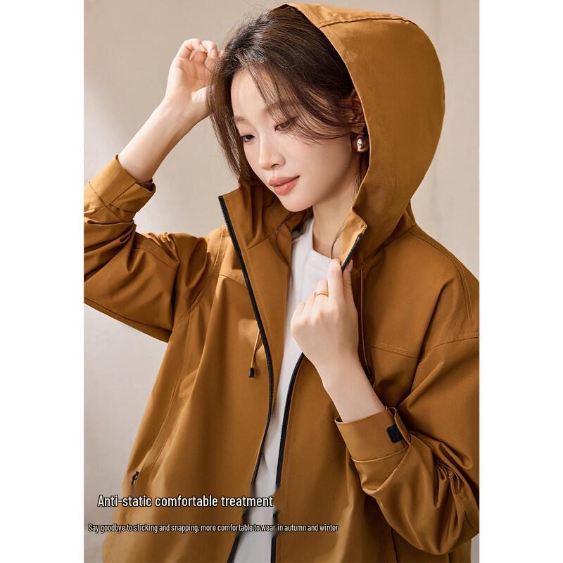 Mohan Yimei Outdoor Hooded Color Block Jacket