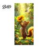 Gráficos de Contenedor de Basura Impermeables Pegatina de Cubo de Basura de Animales de Dibujos Animados, Calcomanía de PVC Autoadhesiva Colorida, Pegatinas Lindas Creativas para Decorar Gato