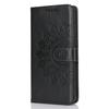 For Samsung Galaxy S24+ Stand Case Textured Leather Wallet Phone Cover with Strap