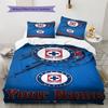 Name Custom Cruz Azul Pattern Bedding Set Quilt Cover Pillowcase Home Decor Gift (1 * duvet cover + 2 * pillowcase, without core)
