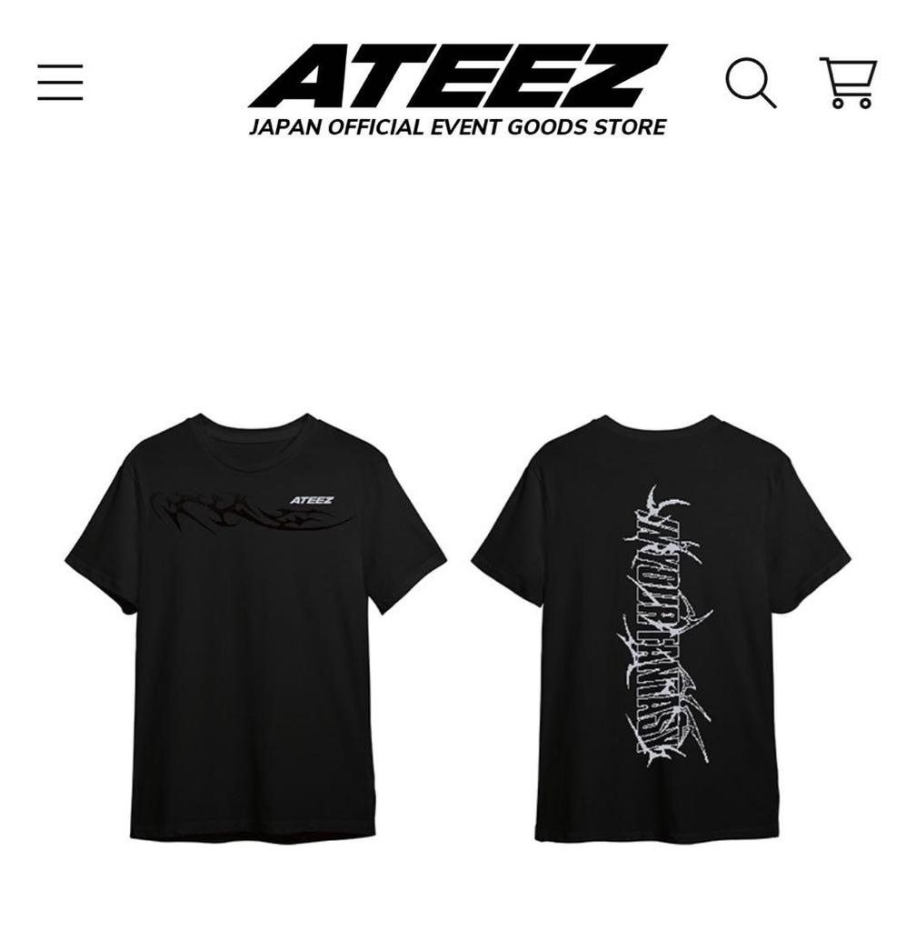 [USED] ATEEZ Tour T-shirt INYOUR FANTASY