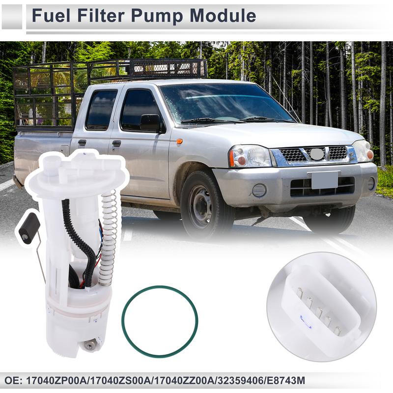 X Autohaux Electric Fuel Pump Assembly for Nissan Pathfinder 2007-2010 LE, S, SE, SE Off-Road, SV, XE 6 Cyl 4.0L No.17040ZP00A
