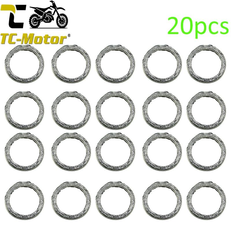 TC-Motor Exhaust Pipe Gasket ID 30MM OD 38MM For 200cc 250cc Pit Dirt Bike ATV Quad Motorcycle Scooter Moped XL75 80S 100 100S