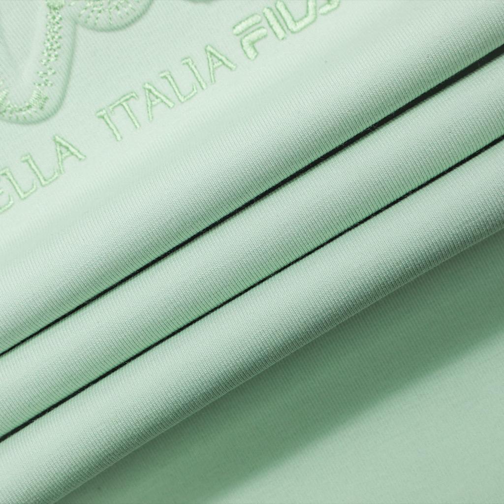 Fila Emerald 2023 Winter New Knit Pullover Basic Simple Three-Dimensional Embroidery Round Neck Fitted Long Sleeve Sweatshirt F11W344212F-LG