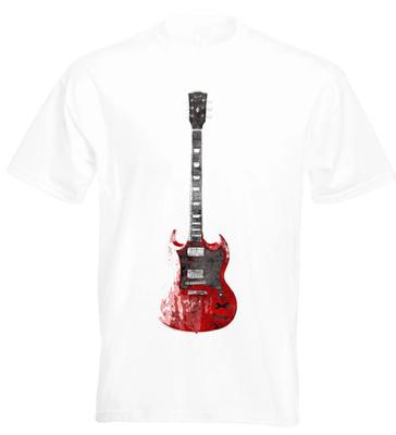 Gibson Gitarren T-Shirt Clapton Townshend Black Sabbath