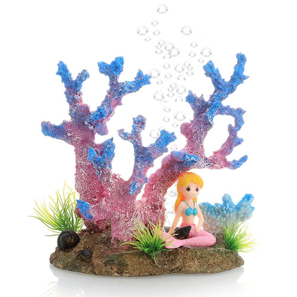 Aquarium Decoration Simulation Coral Resin Landscape Ornaments Pet Accessories Decoration For Fish Tank