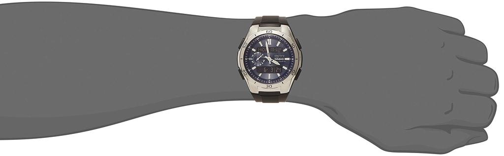 WAVE CEPTOR Solar Black [Casio] WVA-M650-2AJF Zegarek Męski, Zasilany Radiowo,