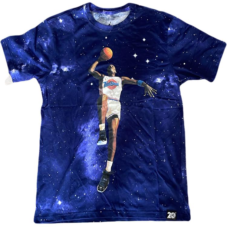 New Jordan Air 11 Galaxy T Shirt Men's 801590-100
