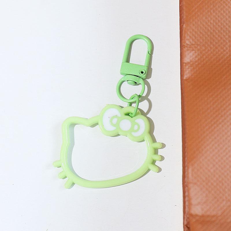 Creative Cartoon Kitty Bow Keychain Pendant, Cute Bag Decoration, Small Gift Accessories for Women