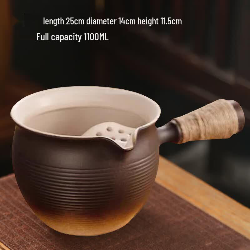 ZISIZ Ceramic Stovetop Tea Brewing Pot Set