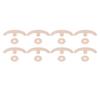 8PCS Chest Scar Patch 8PCS Nipple Patch Silicone Skin Scars Reduction Removal Tape for Bust After