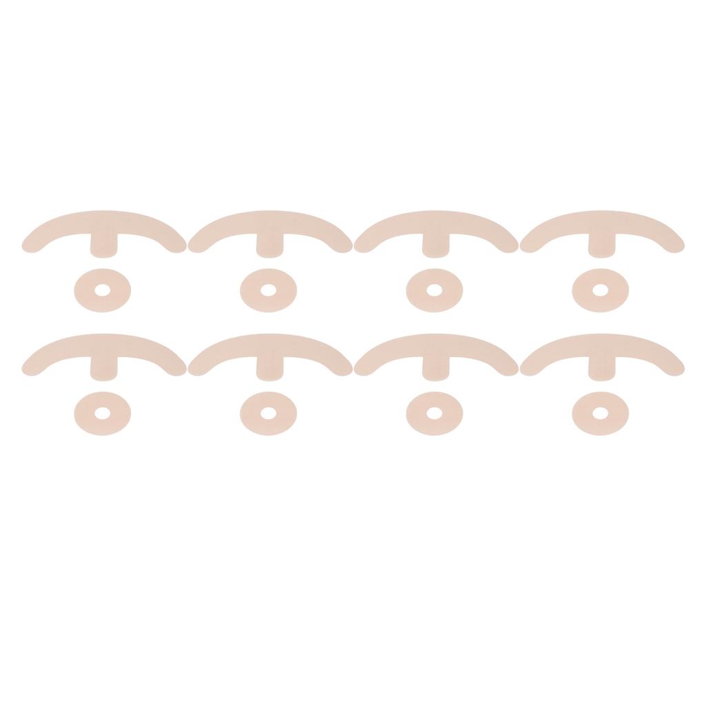 8PCS Chest Scar Patch 8PCS Nipple Patch Silicone Skin Scars Reduction Removal Tape for Bust After