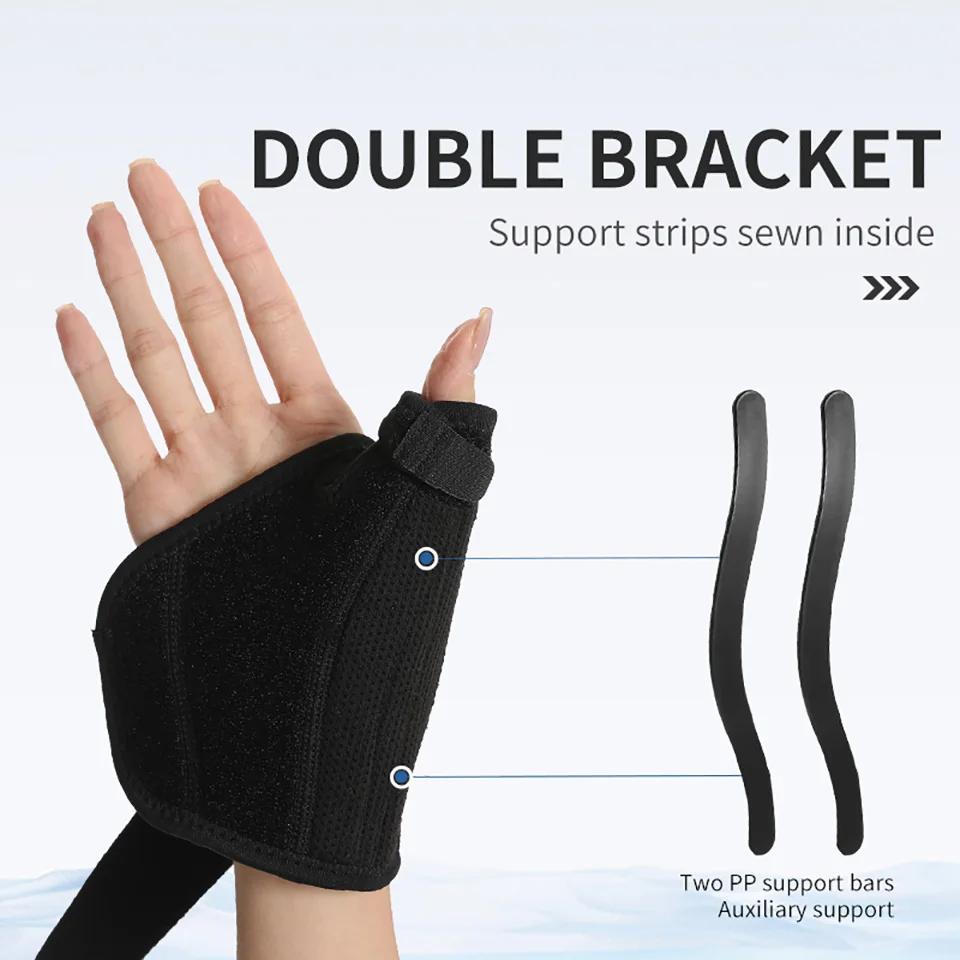 1Pcs Wrist Brace Support for Sprain Relief Forearm Splint Band Gym Training Wraps Weight Lifting Strap