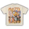 Dragon Ball Master Roshi Anime Graphic T-shirt, Unisex Pure Cotton Short Sleeve Streetwear Women And Men T-shirt