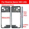 Middle Frame Housing For Realme Narzo N53 N55 N63 4G Middle Housing Holder Middle Frame Housing Cover Replacement