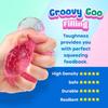 Multicolor Squishy Stress Balls Texture Ice Ball Squeeze Toy Quiet Sensory Fidget For Kids & Adults Halloween Christmas Gift