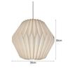 Nordic Modern Art Decoration Paper Origami Lantern Hanging Ceiling Pendant Light Lamp Shade
