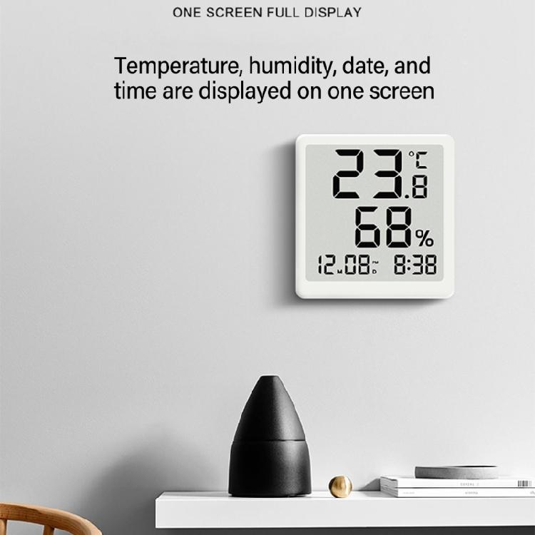 Digital Temperature and Humidity Meter Magnetic and Wall Hanging Support Space Saving for Home Office User Friendly