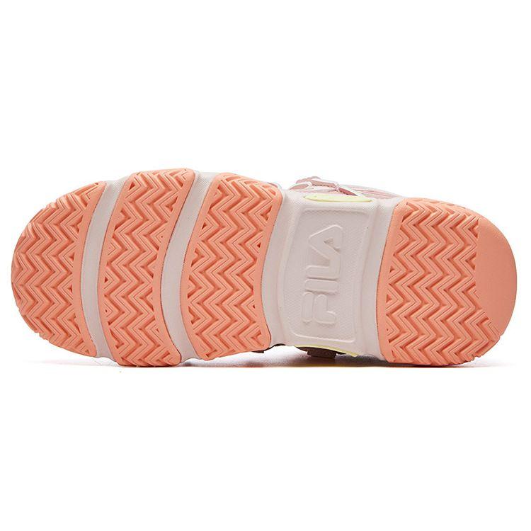 FILA Panini Fashionable Personality Versatile Low-Top Retro Basketball Shoes Women sneaker Smoky-Pink F12W111208FMA
