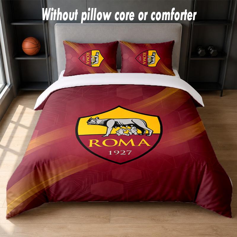 AS Roma Design Bed Bedding Set 1 Duvet Cover + 2 Pillowcases Soft Breathable Household Bed Linens