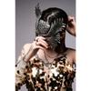 Women Cosplay Bird Satan Mask Punk Half Face Demon Mask for Men Masquerade Ball Party Props Stage Nightclub Cosplay Eagle Mask