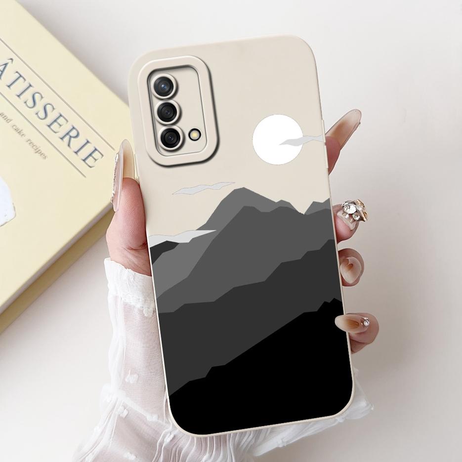 For Oppo A74 4G Case Oppo A54 A94 Stylish Candy Painted Cover Shockproof Phone Cases For Oppo A94 A 54 74 OppoA54 OppoA74 Bumper