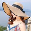 Dámská čepice s ochranou proti UV záření letní plážová čepice s velkým širokým okrajem Konkávní plážový krém na opalování skládací sluneční blok skládací pokrývka na čepici cestovní outdoorová čepice