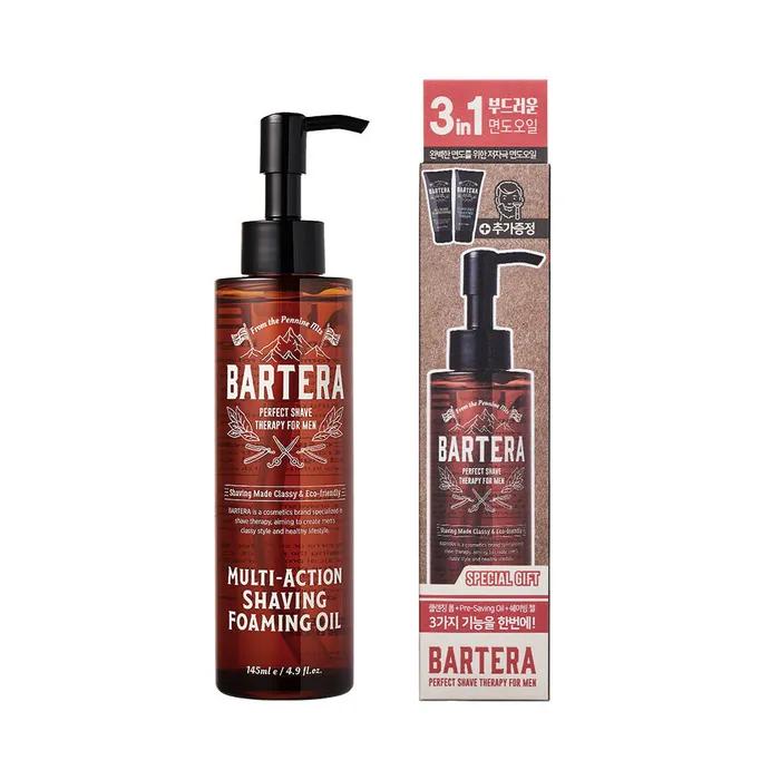 Multi-Action Shaving Foaming Oil Set