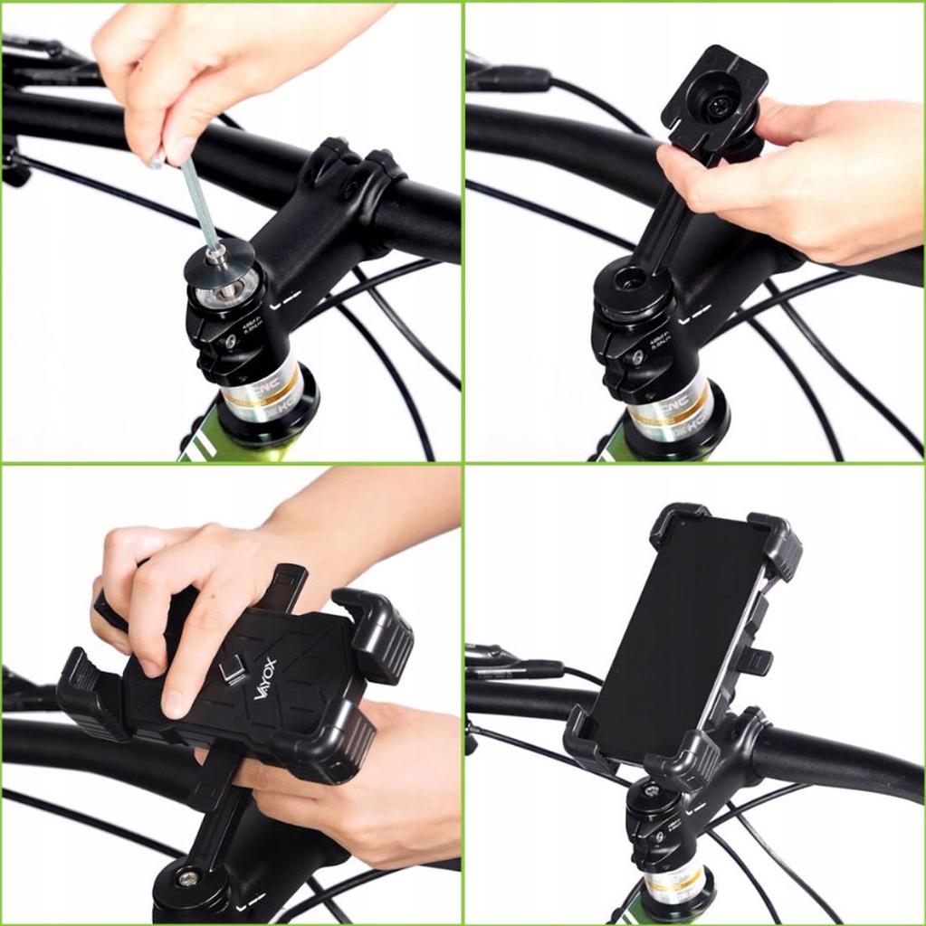 Vayox Va0344 Motorcycle Phone Holder For Handlebar Bike