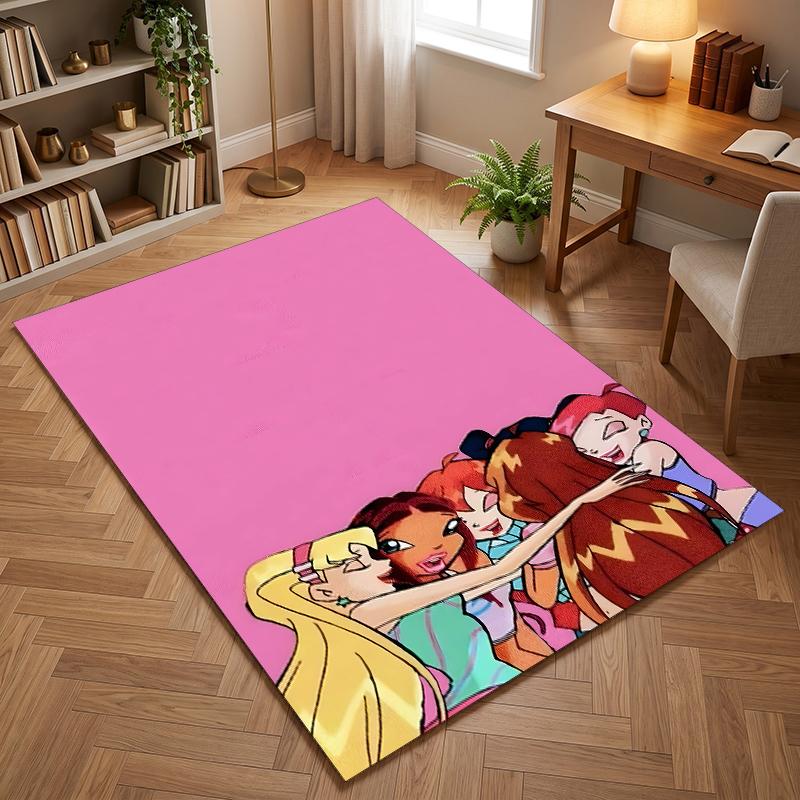 Winx Club (1) Office Carpets Suitable for Living Rooms Bedrooms Offices and Kitchens a Gift for Modern Home Decor