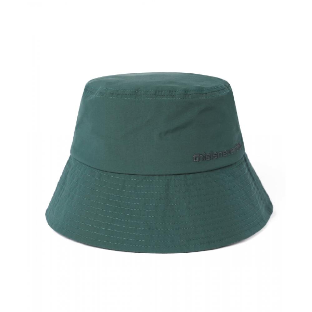 ThisisnevertHat Supplex  Long Bill Bucket Hat Deep Green