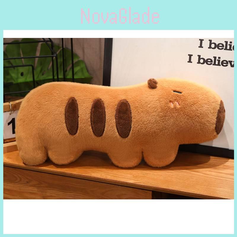 Adorable Capybara Plush Pillow For Cozy Bedroom Cuddling Soft Animal Toy Gift