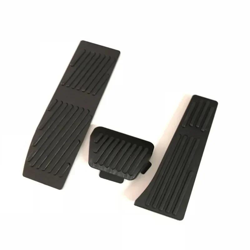 Non-drilling Non-slip Accelerator Gas Fuel Brake Foot Rest Pedal Pads For BMW 1,3 Series X1 E39 E46 E87 E90 E91 E92,Car Styling